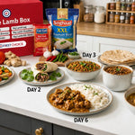 7 Days, One Box: Budget-Friendly Halal Lamb Stews, Curries, and Fresh Chapattis