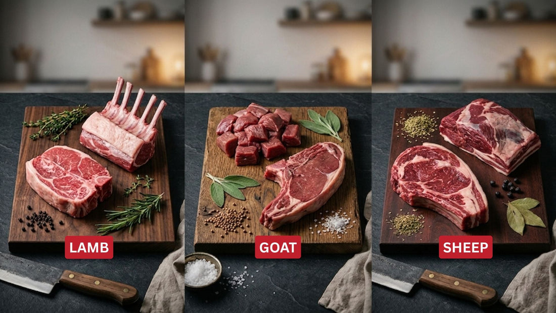 Lamb vs Goat vs Sheep Meat: What’s the Difference?