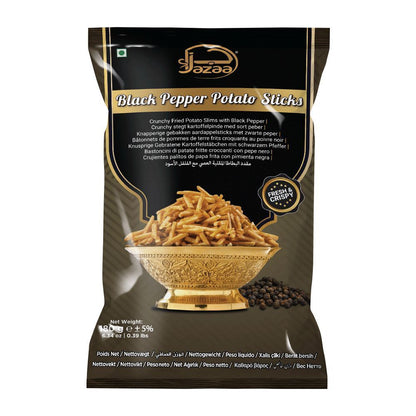 Jazaa Black Pepper Potato Sticks 180g