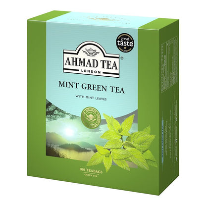 Ahmad Tea Mint Green Tea 200g (100 pcs)