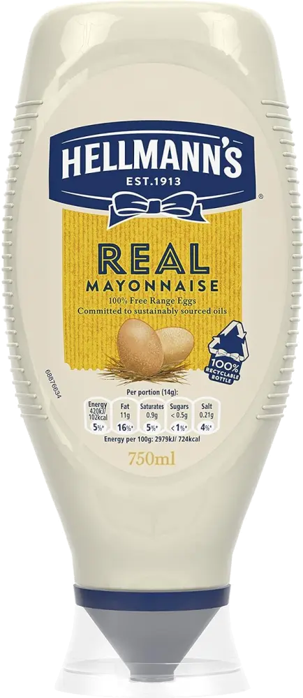 Hellmann's Real Mayonnaise 750ml