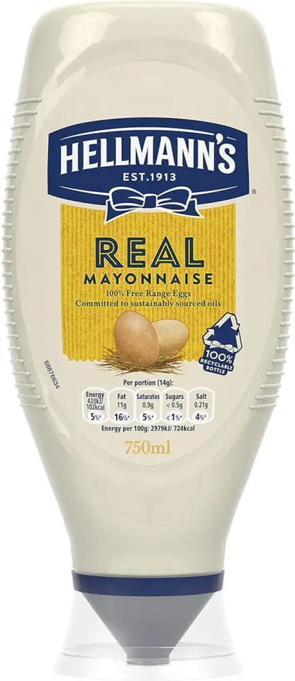 Hellmann's Real Mayonnaise 750ml