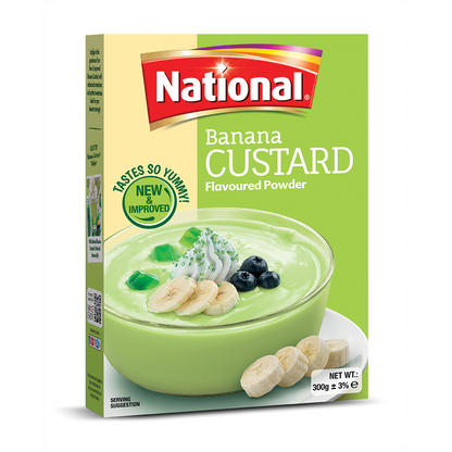 National Custard Powder (Banana) 300g