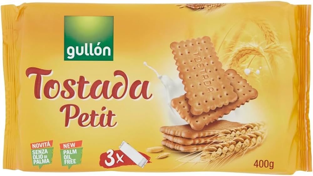 Gullon Mini Toasted Biscuits (Tostada Petit) 400g