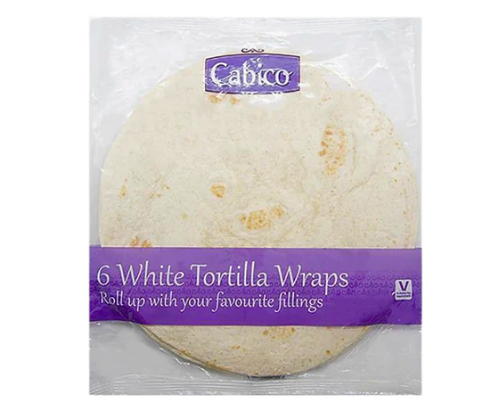 Cabico White Tortilla Wraps 900g (10 pcs)