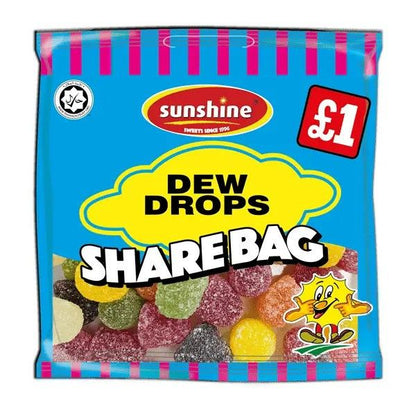 Sunshine Dew Drops Share Bag 120g