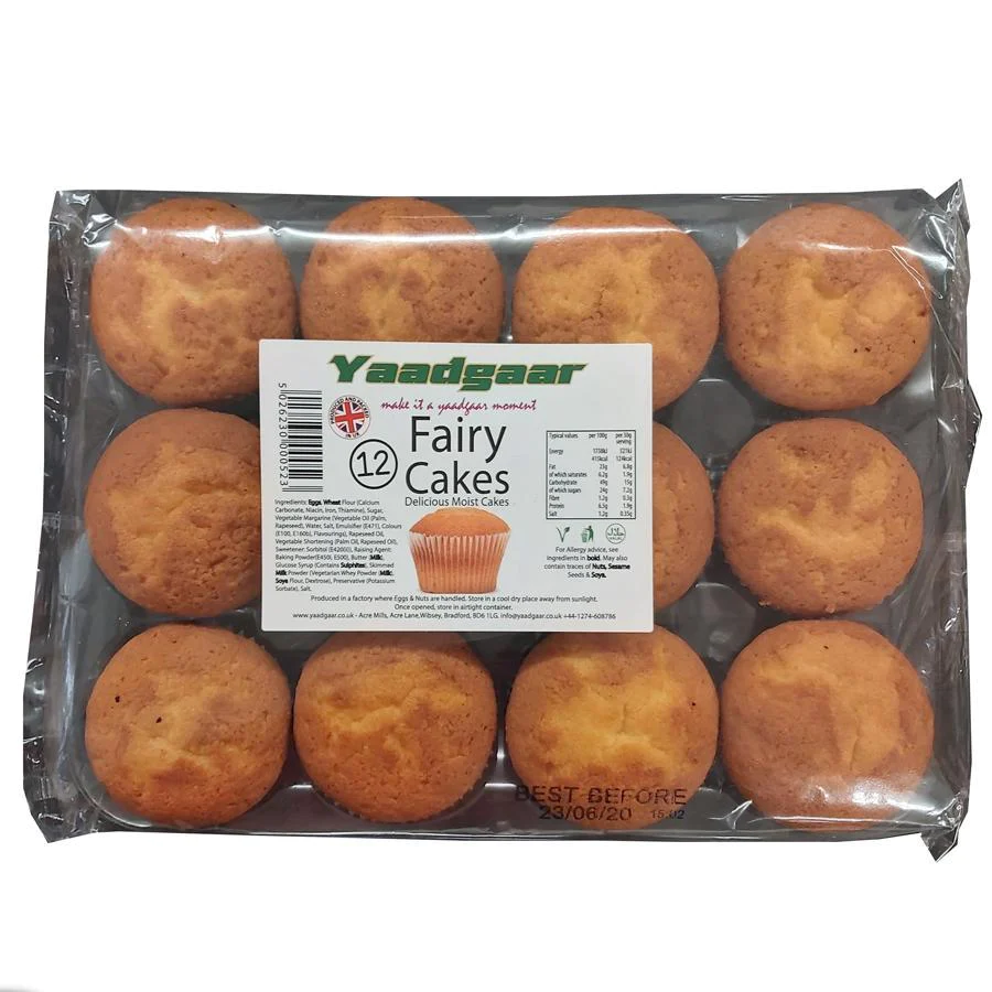 Yaadgaar Fairy Cakes (12 pcs)