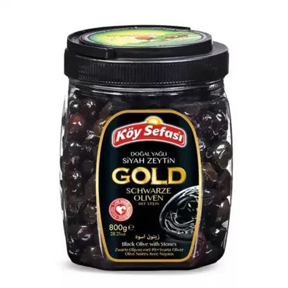 Koy Sefasi Black Olive With Stones 800g