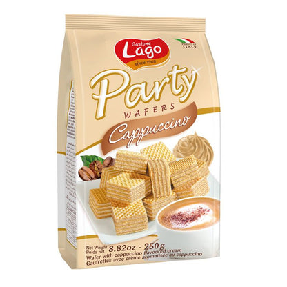 Lago Cappuccino Wafers 250g