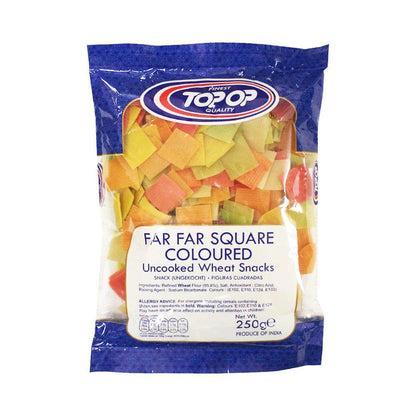 Top Op Far Far Squares Uncooked Wheat Snacks 250g