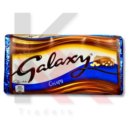 Galaxy Crispy Chocolate Bar 102g