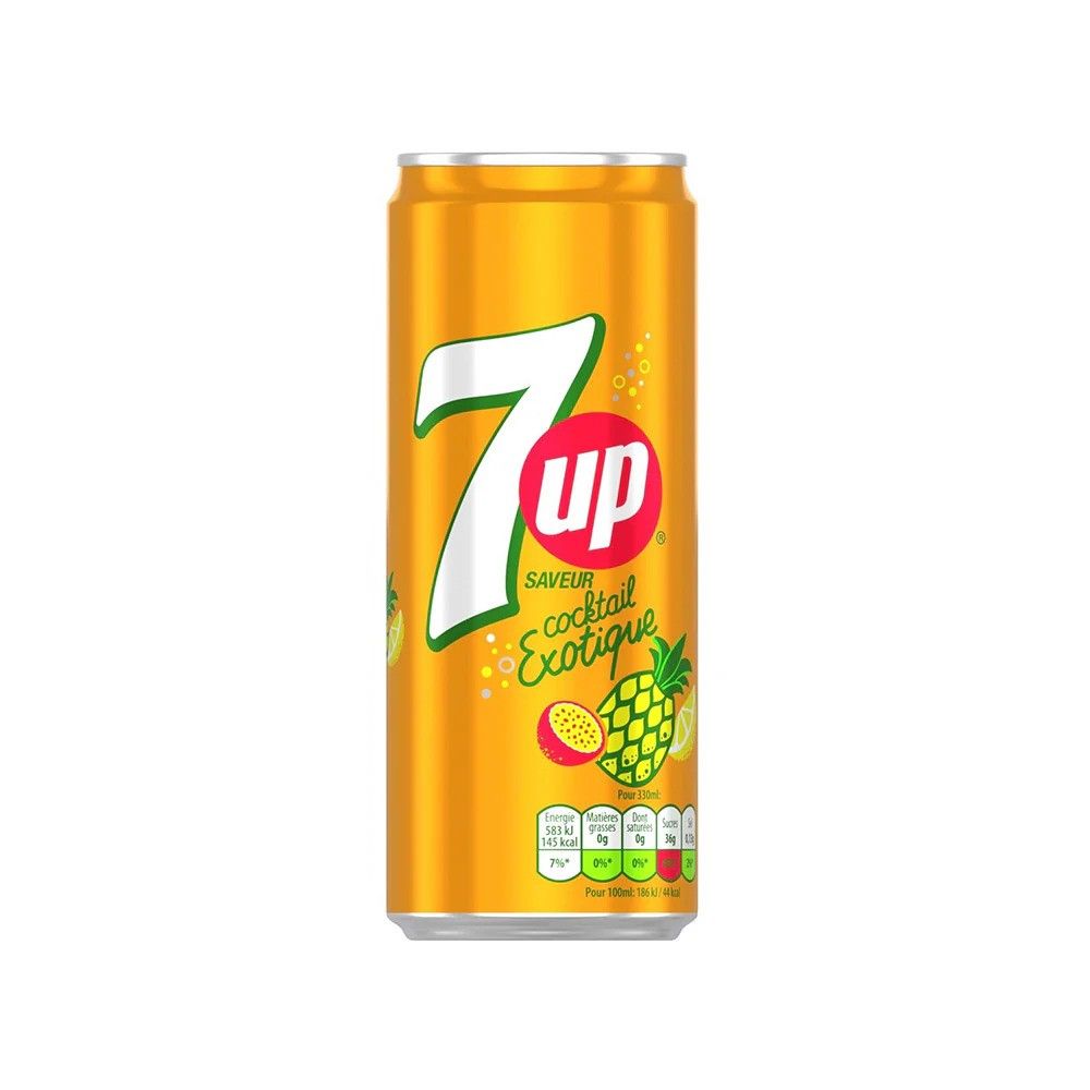 7up Saveur Cocktail Exotique 330ml
