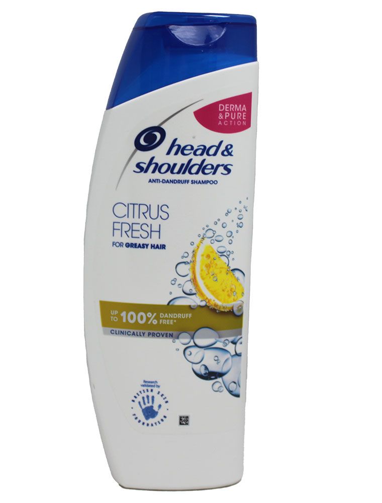 Head & Shoulders (Anti-Dandruff Shampoo) Citrus Fresh - For Greasy Hair 400ml