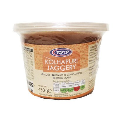 Top Op Kolhapuri Jaggery (Goor) 450g