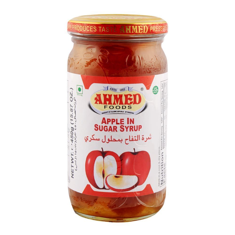 Ahmed Apple In Sugar Syrup 450g