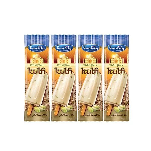 Kwality Ice Cream Malai Kulfi 4 x 70ml