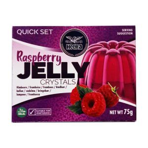 Heera Jelly Crystals (Raspberry) 75g