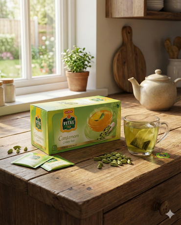 Vital Tea Cardamom Green Tea 45g (30 pcs)