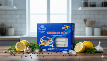 Aqua Feast Blue Swimming Crab-Half Cut 1kg