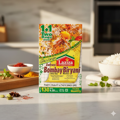 Laziza Zafrani (Saffron) Bombay Biryani 130g