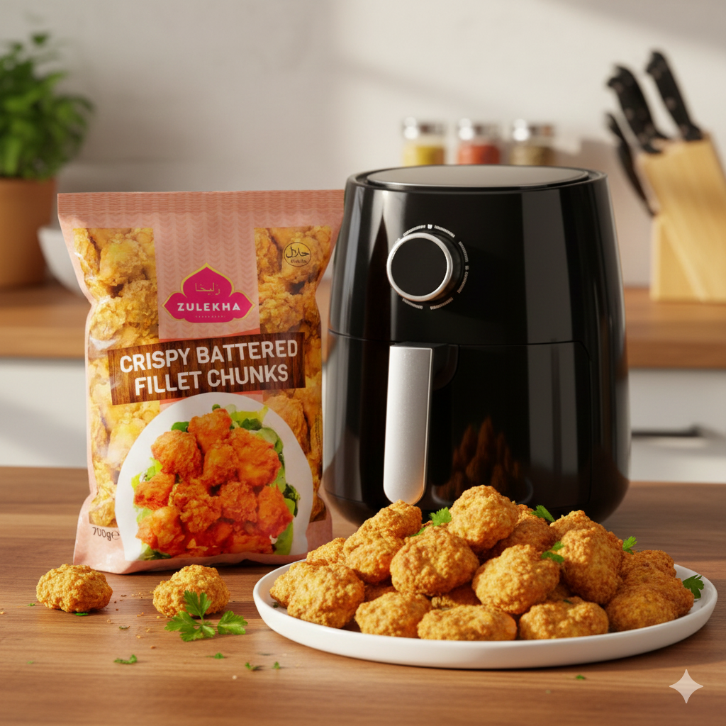 Zulekha Crispy Battered Fillet Chunks 700g