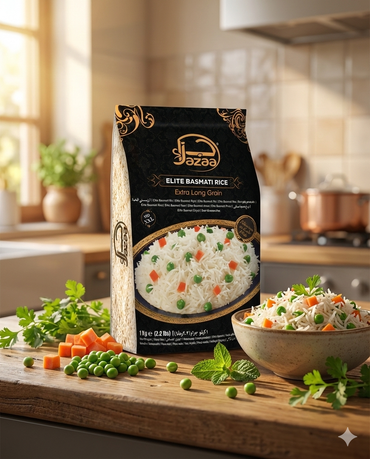 Jazaa Elite Basmati Rice Extra Long Grain 20kg