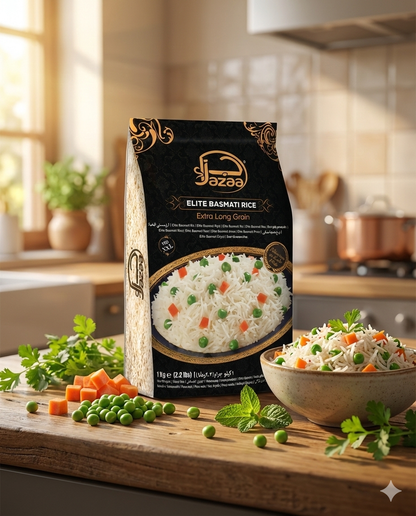 Jazaa Elite Basmati Rice Extra Long Grain 20kg