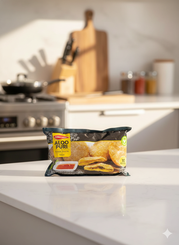 Crown Farms Aloo Puri Potato Snacks 450g