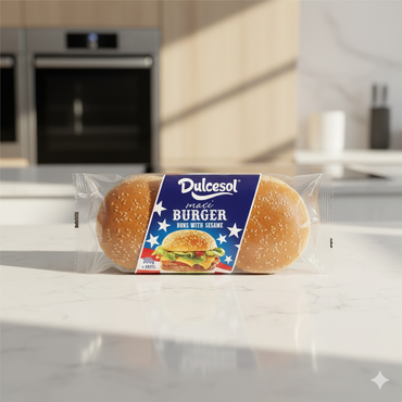 Dulcesol Maxi Burger Buns With Sesame 300g (4 units)