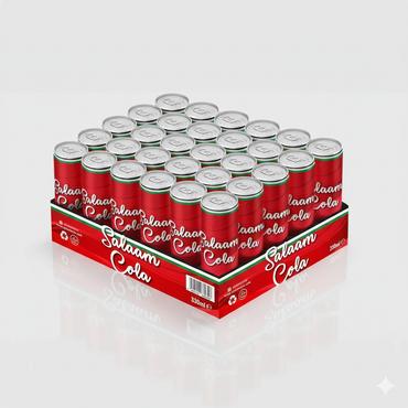 Salaam Cola Can keffiyeh edition (330ml ×24)