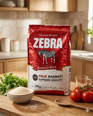 Zebra Basmati Rice 20 kg