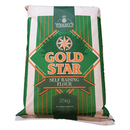Wright's Gold Star Self Raising Flour 25kg