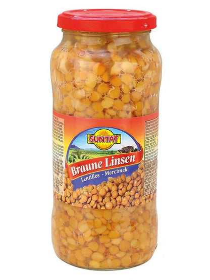 Suntat braune Linsen 540g