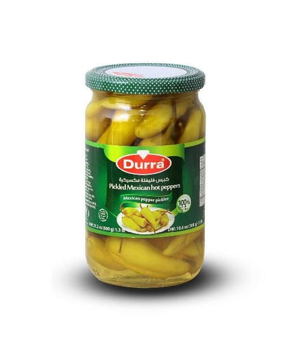 Durra Mexican Hot Peppers 600g