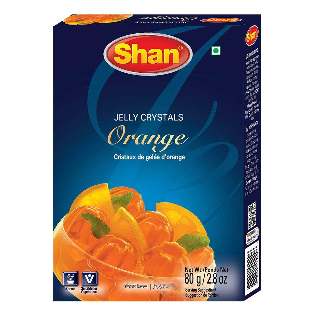 Shan Orange Jelly Crystals 80g
