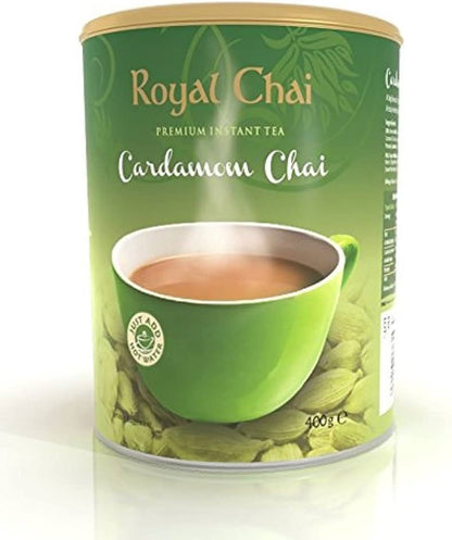 Royal Chai Instant Tea Cardamom Chai Sweetened 400g