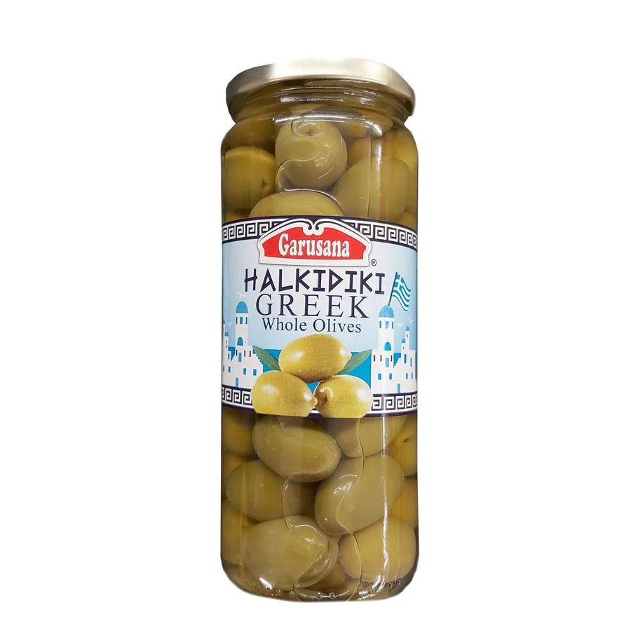 Garusana Halkidiki Greek Pitted Olives 430g