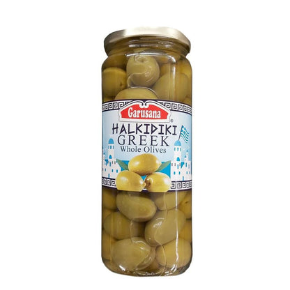 Garusana Halkidiki Greek Pitted Olives 430g