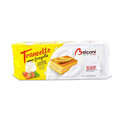 Balconi Trancetto Gragola With Strawberry Cream Filling 280g (10 pcs)