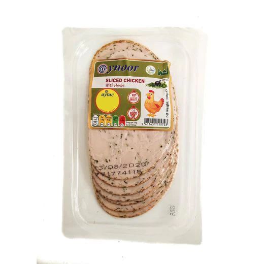 Ynoor Sliced Chicken With Herbs 130g