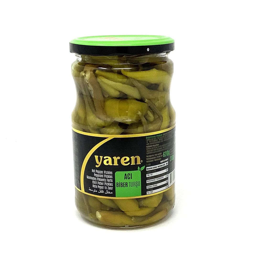Yaren Aci Biber Tursu 620g
