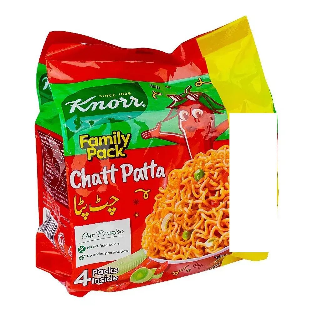 Knorr Family Pack Chatt Patta 4 pack