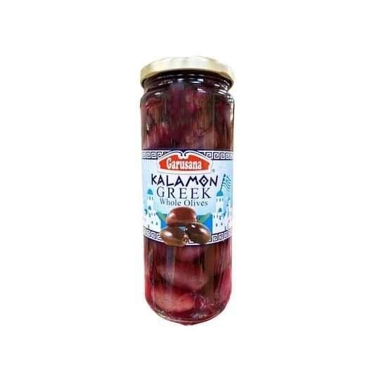 Garusana Kalamon Greek Whole Olives 430g