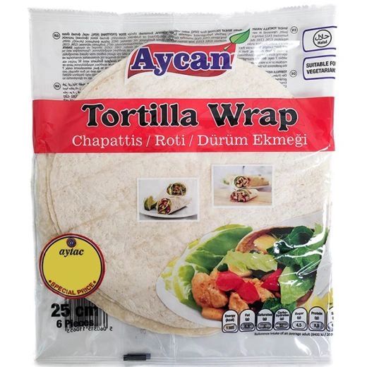 Aycan Tortilla Wrap 6 Pieces