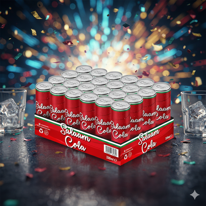 Salaam Cola Can keffiyeh edition (330ml ×24)