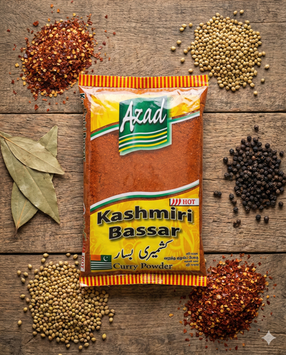 Azad Kashmiri Bassar Hot (Curry Powder) 300g