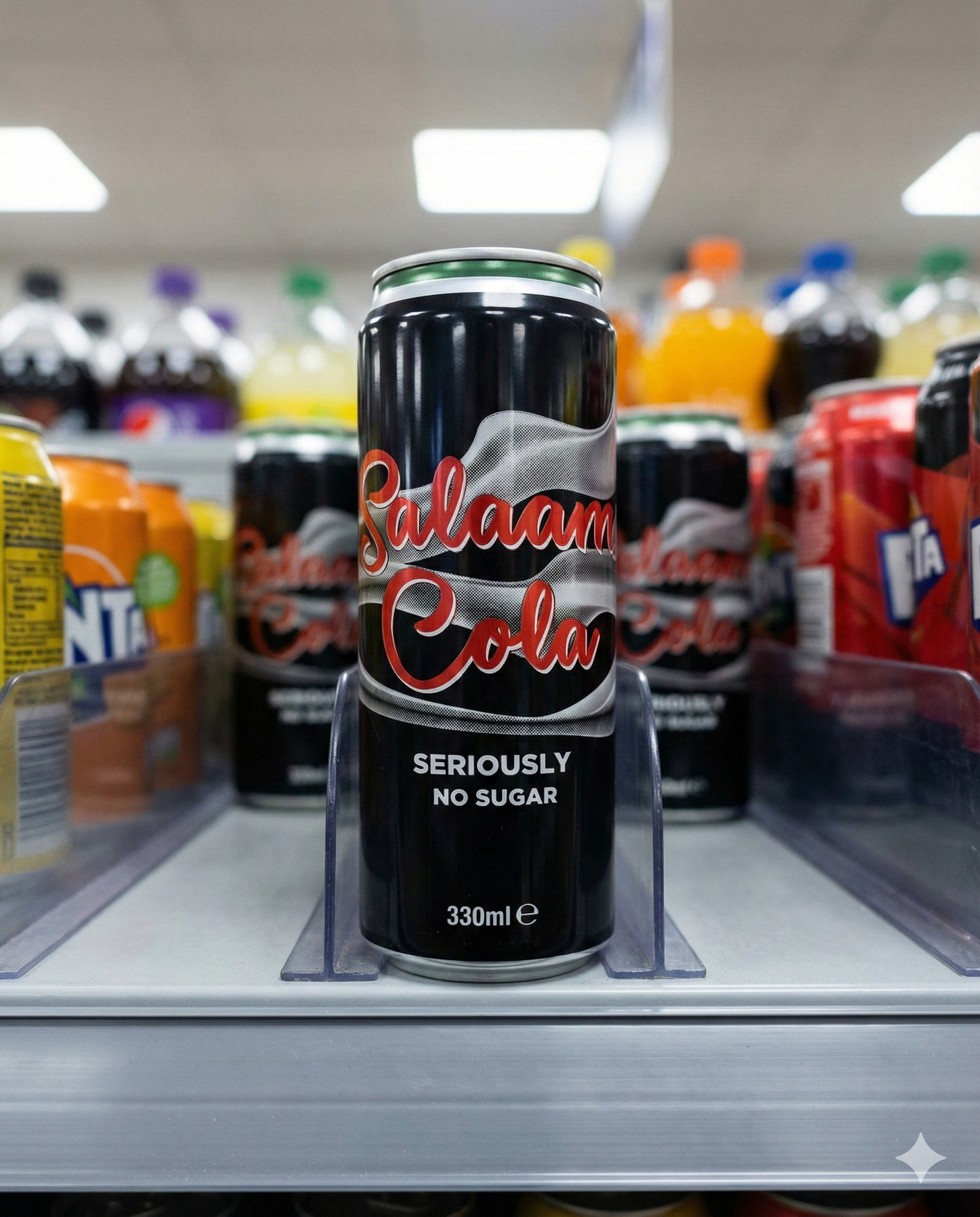 Salam Cola Seriously No Sugar 330ml