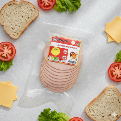 Ynoor Sliced Smoked Turkey 130g