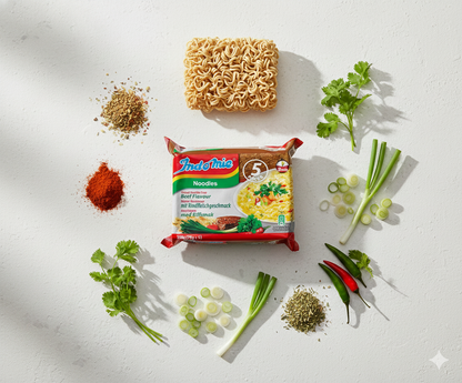Indomie Noodles Beef Flavour 350g (70×5)