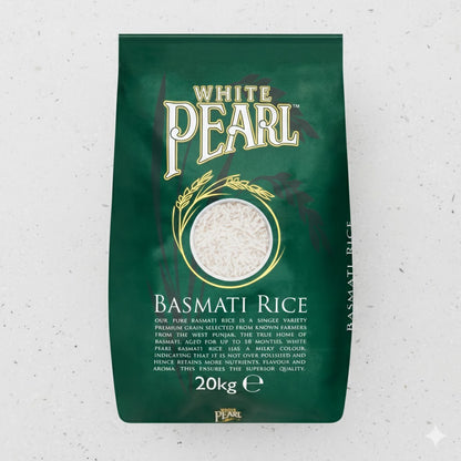 White Pearl Basmati Rice 20kg